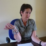 Trainingsactrice Arlette van de Kemp